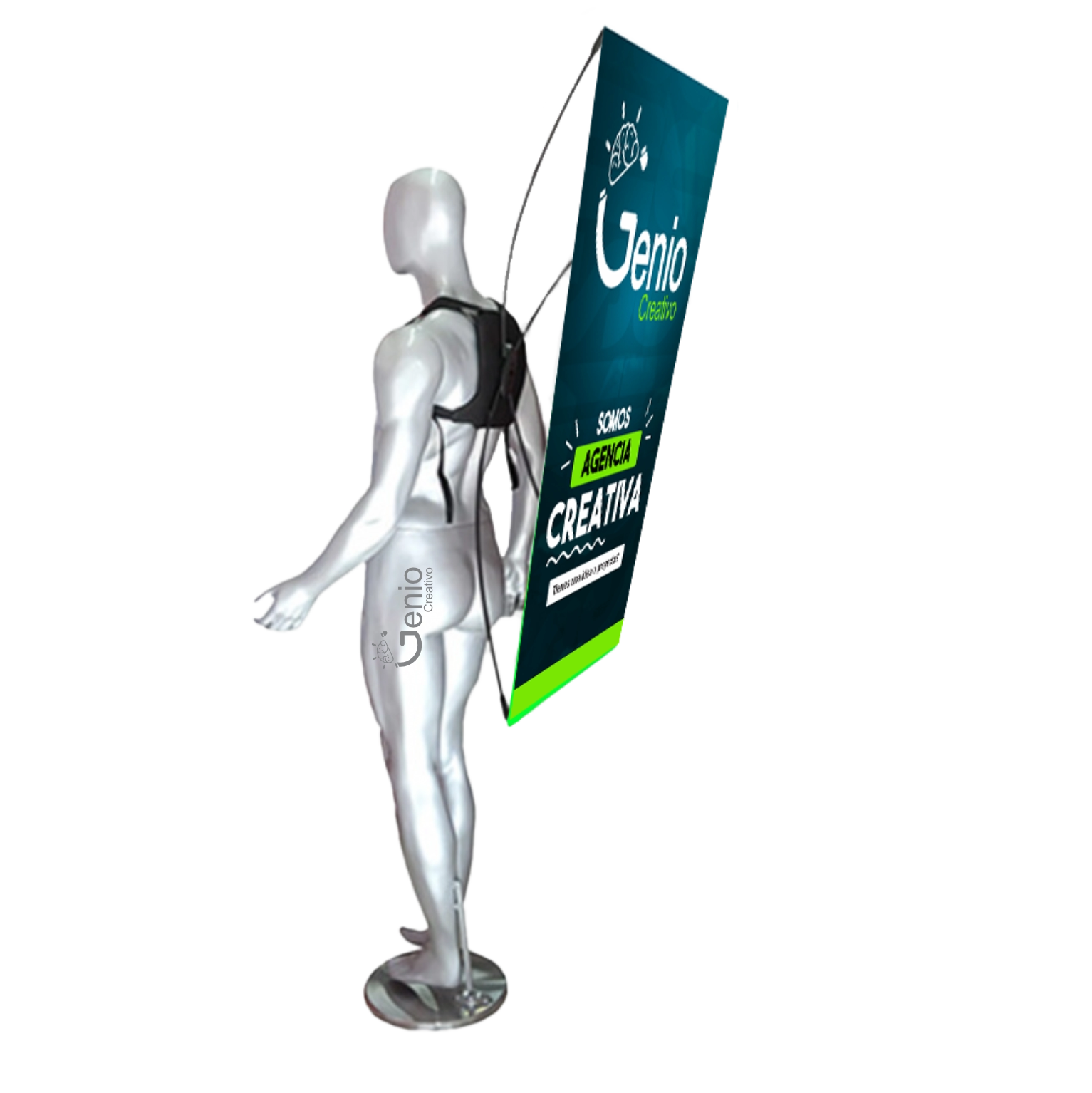 Pop Man Porta Pendon