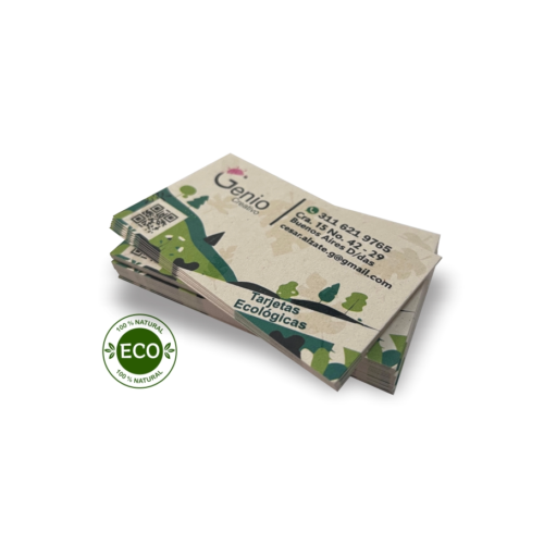 Tarjetas de Presentación linea Ecologica