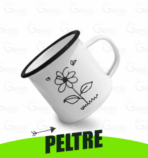 Mug Sublimado Acero Peltre 8oz