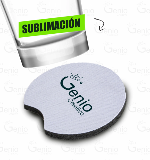 Portavasos 7 cm y 5mm de grosor