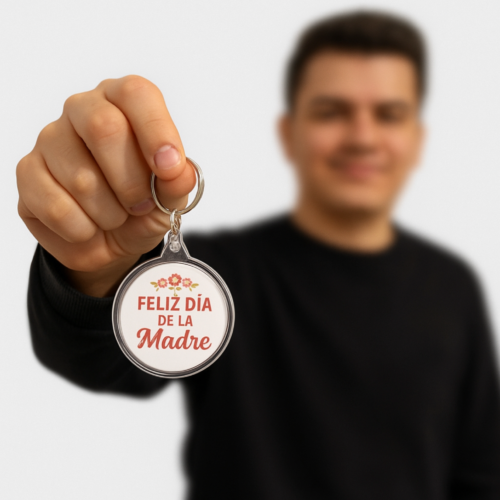 10 Llaveros personalizados 3.6 cm - Imagen 2