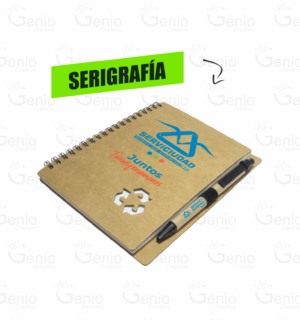 Libreta Ecológica Con Esfero 2